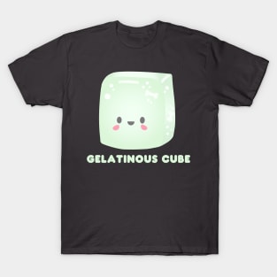 Kawaii Gelatinous Cube Monster T-Shirt